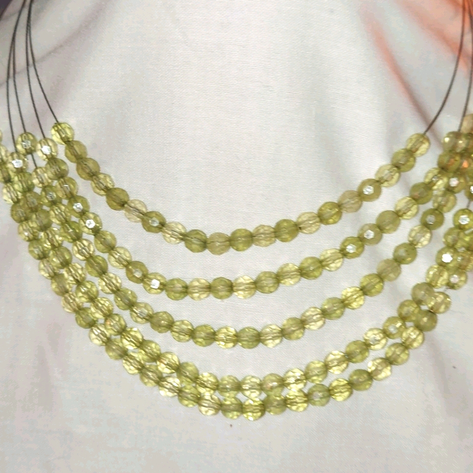 Lime Green Necklace Lime Green Necklace